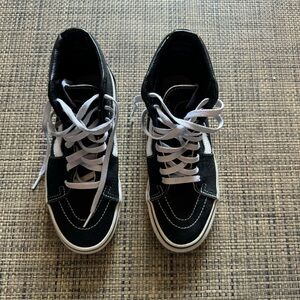 Vans Sk8-Hi Pro Black/White High Top Sneakers